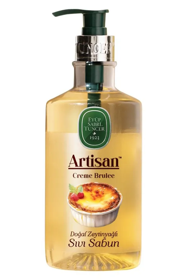 Eyüp Sabri Tuncer Artisan Doğal Zeytinyağlı Sıvı Sabun Creme Brulee 600 ml