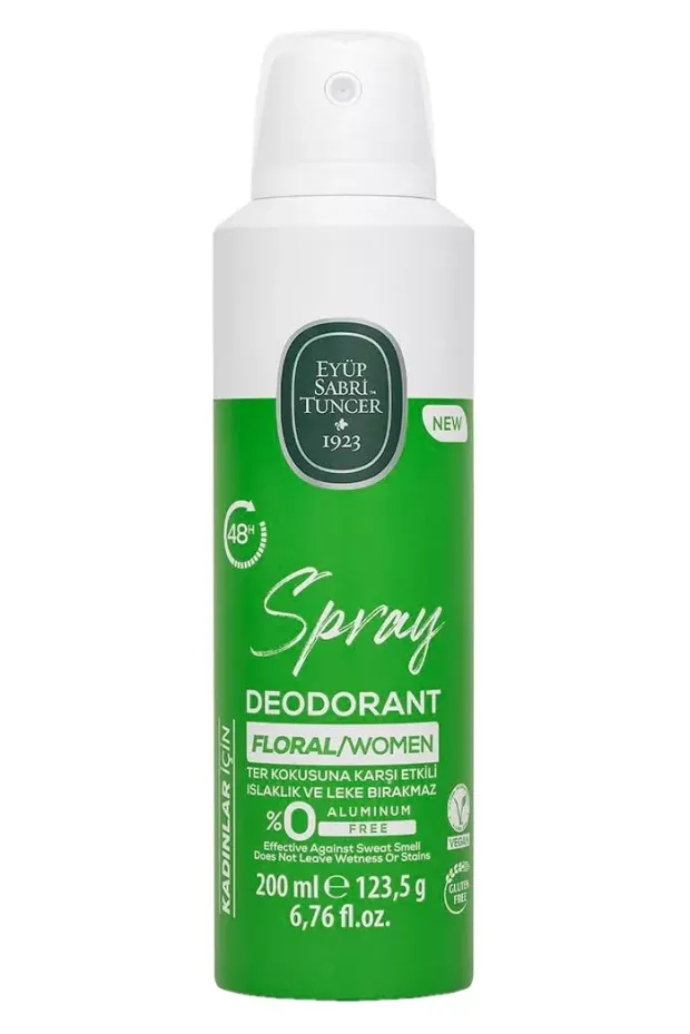 Eyüp Sabri Tuncer Floral-Kadın Sprey Deodorant 200 ml