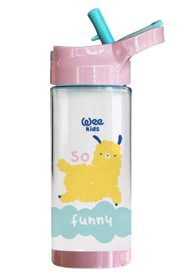 Wee Kids Su Matarası 500 ml Kuzu Desenli