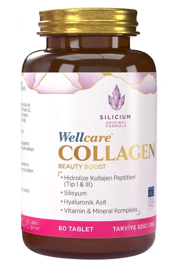 Wellcare Collagen Beauty Boost Takviye Edici Gıda 60 Tablet