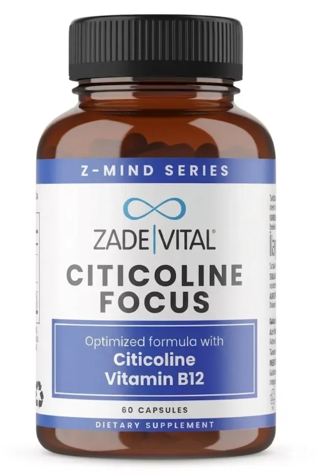 Zade Vital Citicoline Focus 60 Kapsül