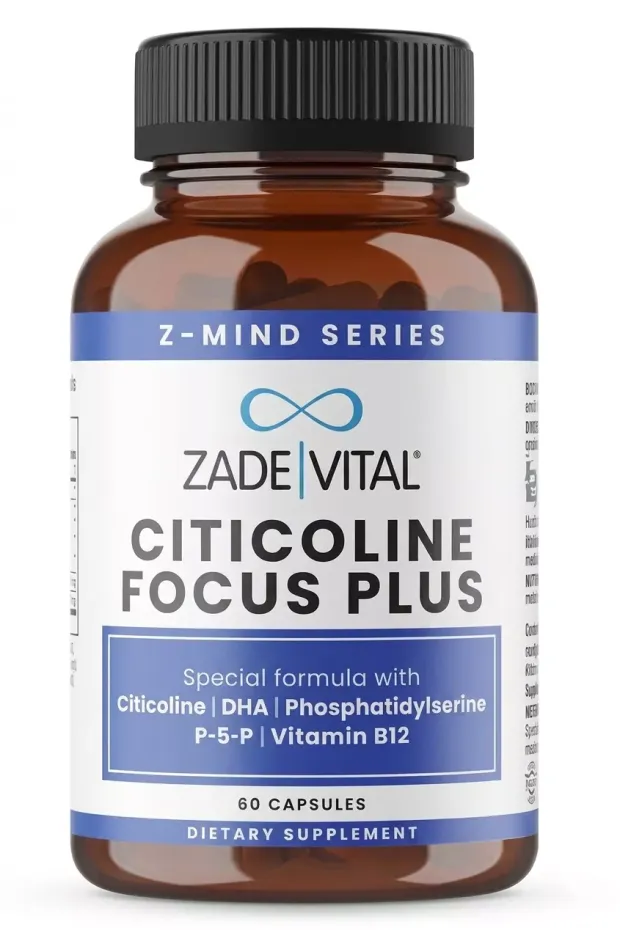Zade Vital Citicoline Focus Plus 60 Kapsül