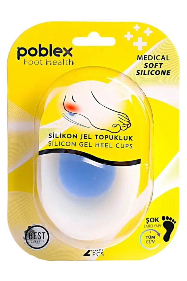 Poblex Silikon Jel Topukluk - Small