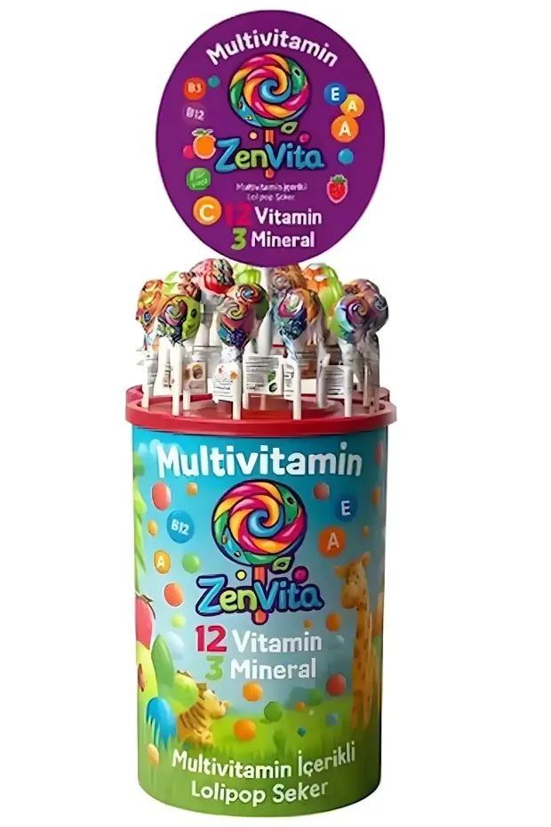 Zenvita Vitaminli Lolipop 150li