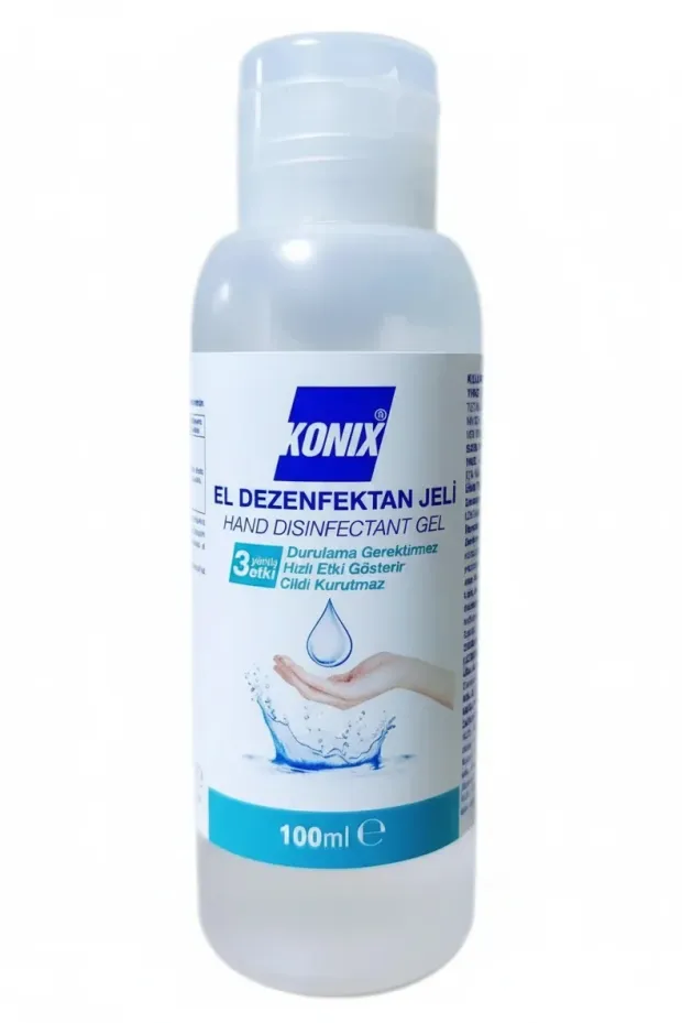 Konix El Dezenfektanı Jel 100 ml (Biyosidal Ruhsatlı)