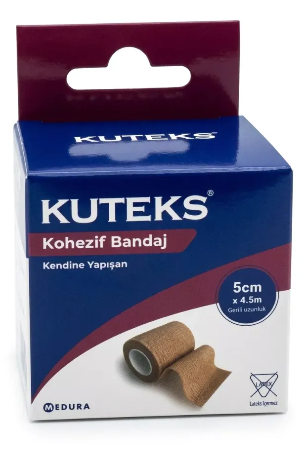 Kuteks Kohezif Bandaj 5 cm x 4,5 m