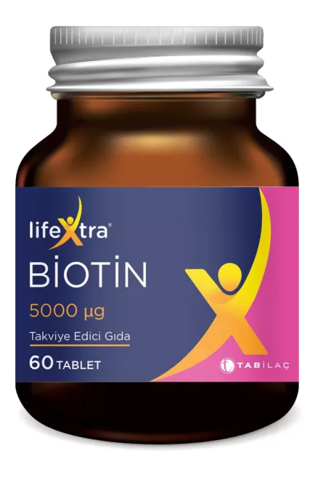 Lifextra Biotin 5000 mg 60 Tablet
