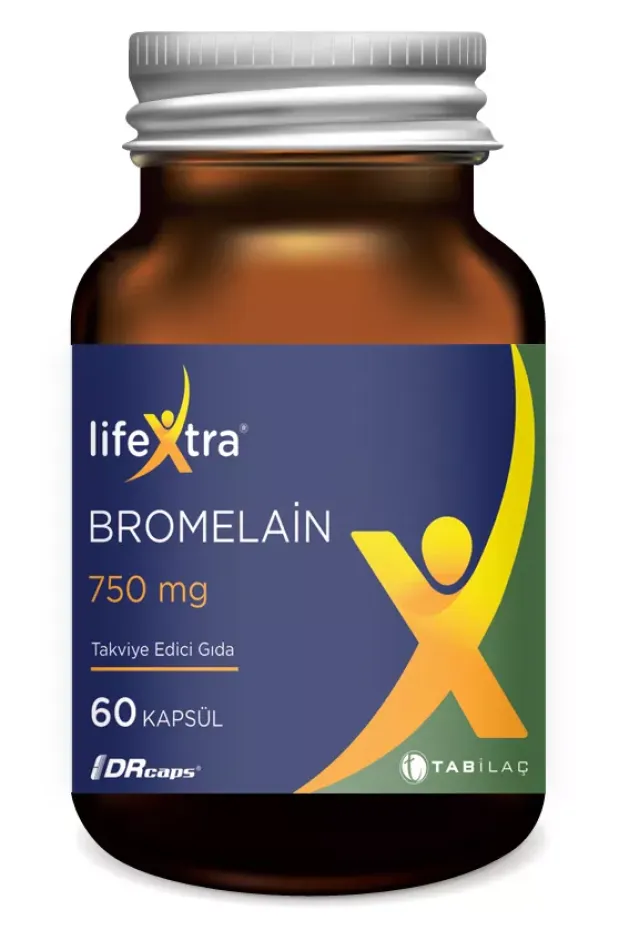Lifextra Bromelain 60 Kapsül