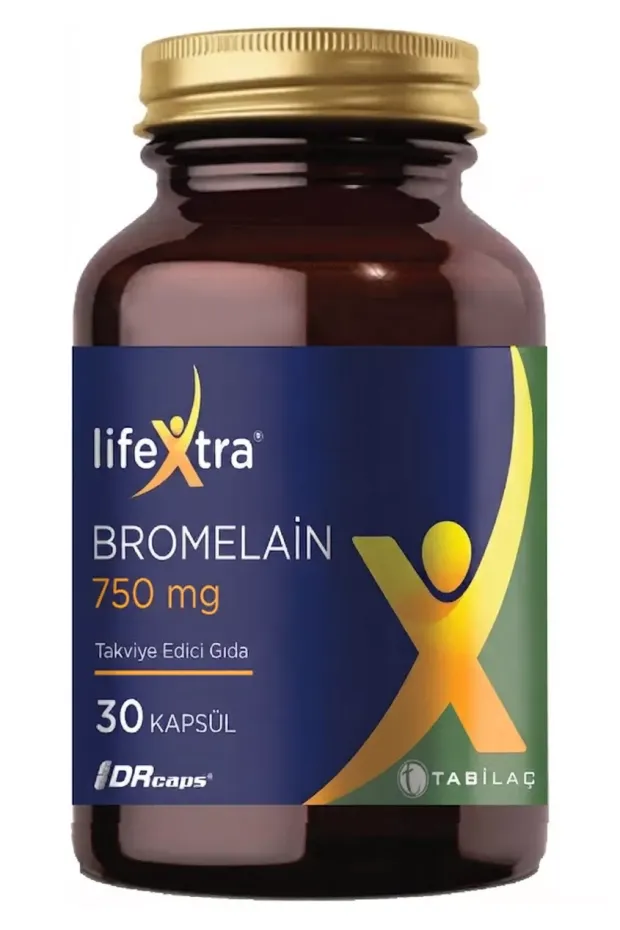 Lifextra Bromelain 750 mg 30 Kapsül