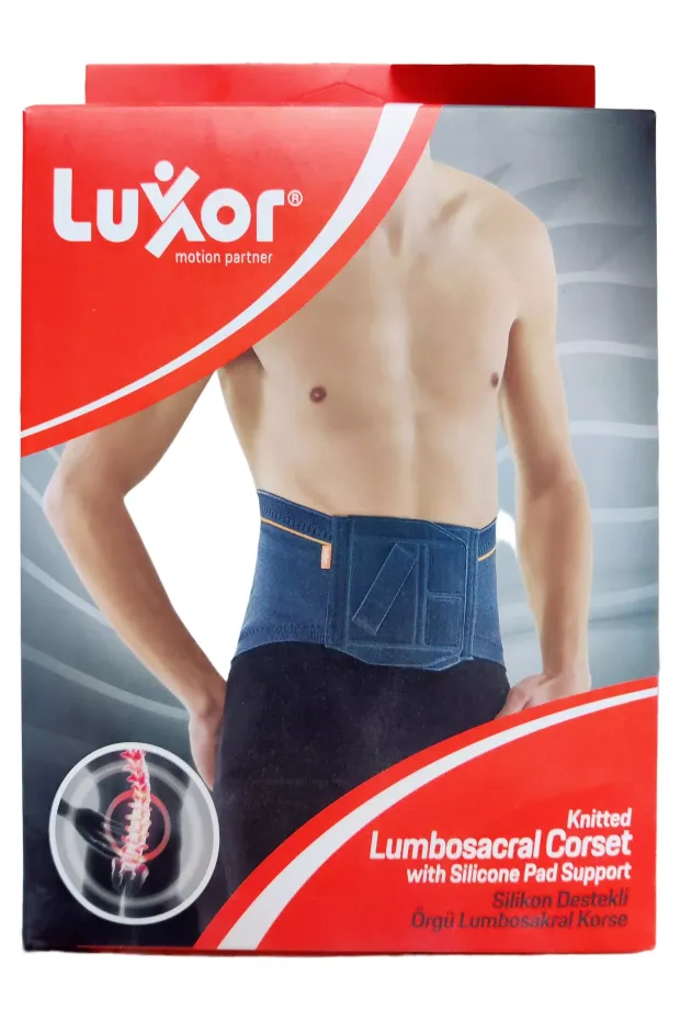 Luxor 107 Örgü Lumbosacral Korse - xLarge