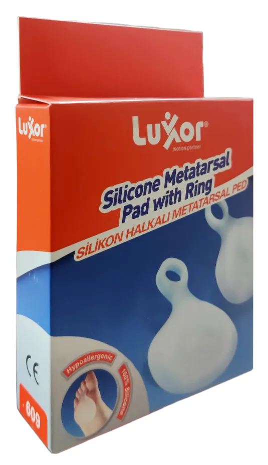 Luxor 609 Silikon Halkalı Metetarsal Ped Çift - Standart