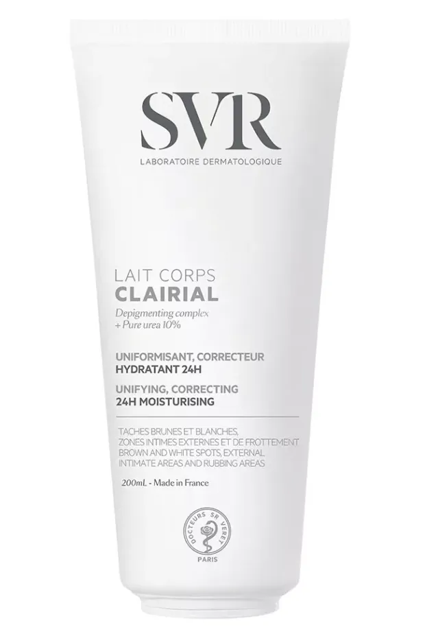 Svr Lait Corps Clairial Unifying Correcting 24H Moisturising 200 ml