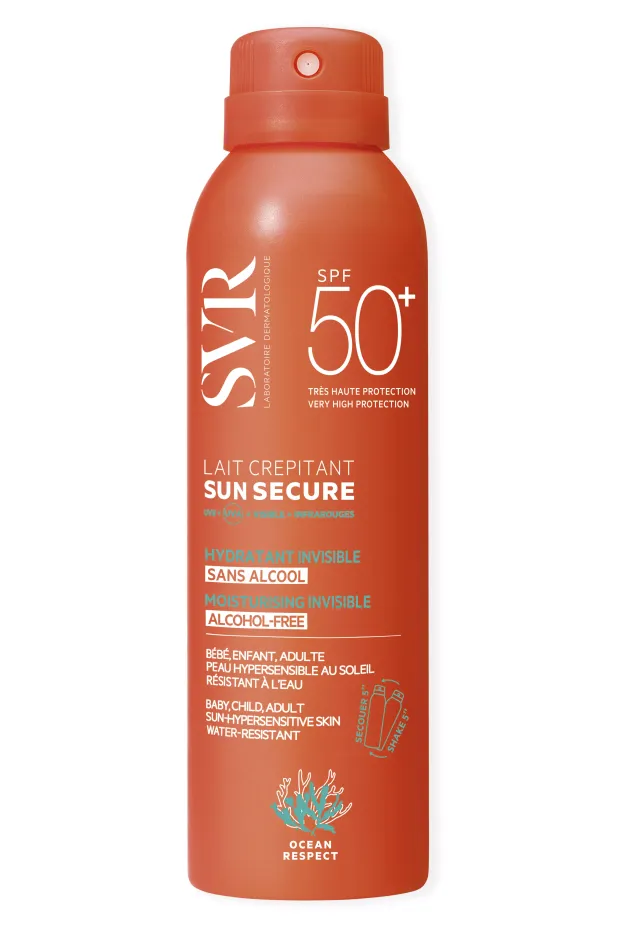 SVR Sun Secure Lait Crepitant Spf 50+ 200 ml