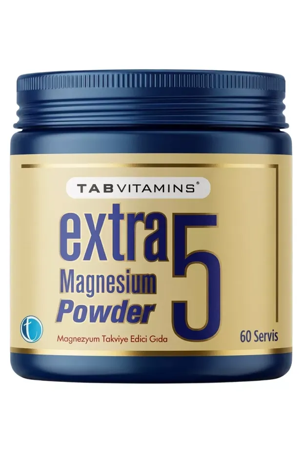 Tabvitamins Extra 5 Magnezyum Powder 60 Servis