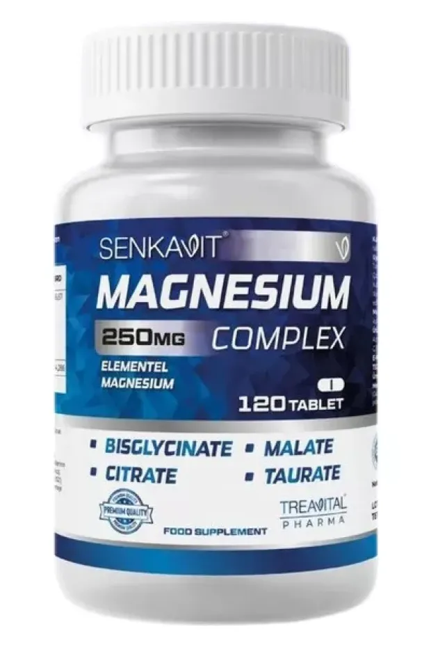 Senkavit Magnezyum Kompleksi Vitamin B6 İçeren 120 Tablet