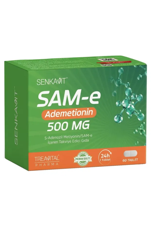 Senkavit S-adenozil Metiyonin Sam-e 60 Tablet