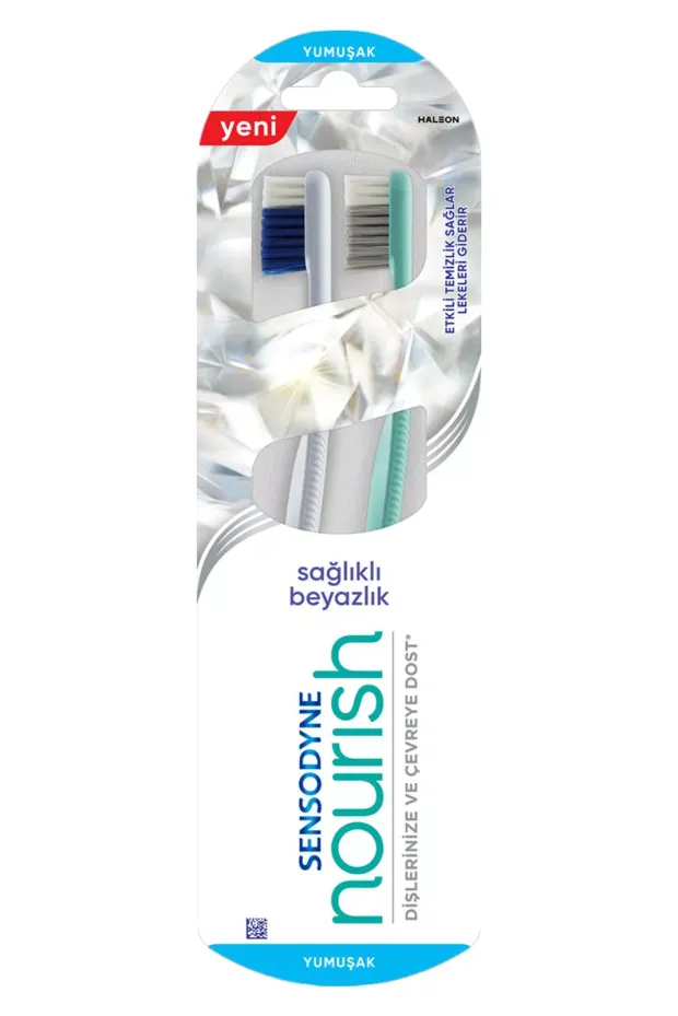 Sensodyne Nourish Sağlıklı Beyazlık Yumuşak Fırça 2li