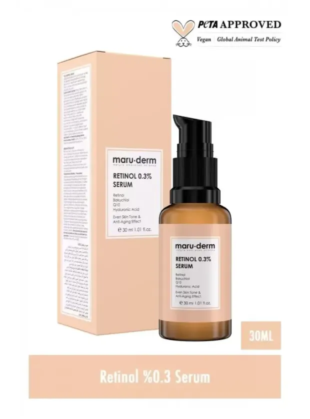 Maruderm Retinol 0.3 Cilt Yenileyici Bakım Serumu 30 ML
