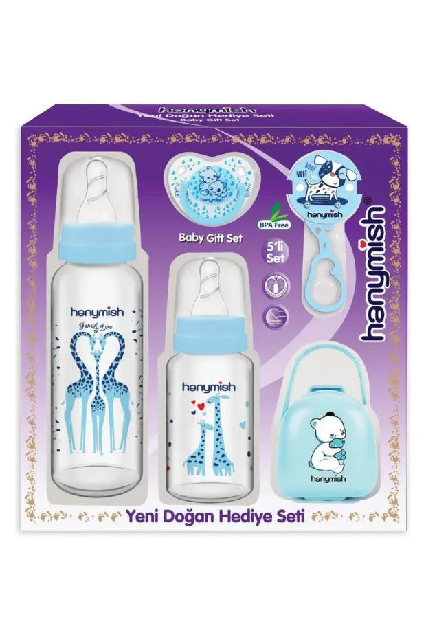 Hanymish 651 Hediye Seti Mavi