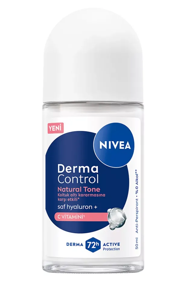 Nivea Kadın Roll-on Deodorant Derma Control Natural Tone 50ml