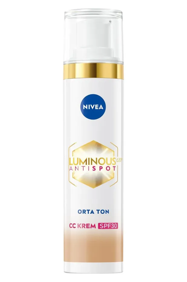 Nivea Luminous Leke Karşıtı CC Krem Orta Ton 40 ml
