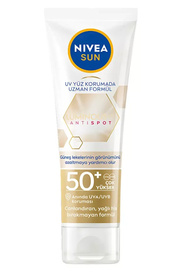 Nivea Luminous630 Leke Karşıtı SPF50+ Güneş Koruyucu Yüz Kremi 40 ml