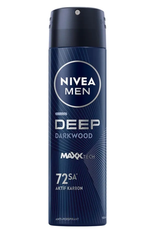 Nivea Men Deodorant Deep Dimension Darkwood Sprey 150ml
