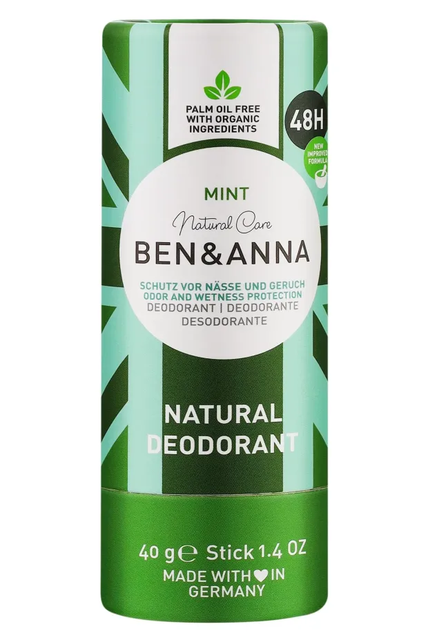 Ben  Anna Natural Deostick Mint 40 gr