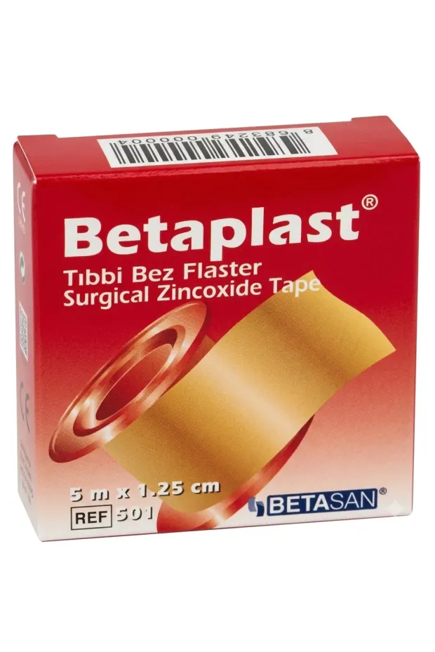 Betaplast Tıbbi Bez Flaster 5 m x 1,25 cm