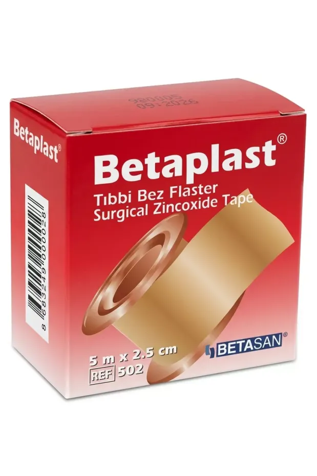 Betaplast Tıbbi Bez Flaster 5 m x 2,5 cm
