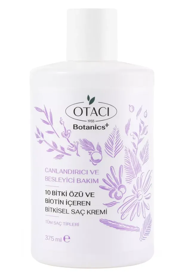 Otacı Botanics+ Bitkisel Saç Kremi Canlandırıcı Besleyici 375 ml