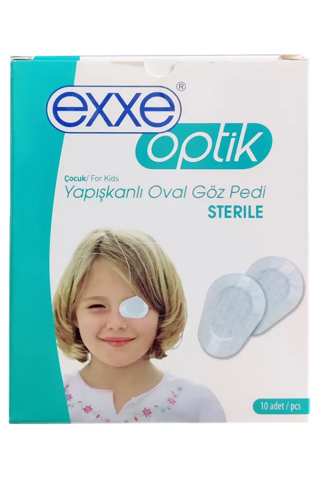 Exxe Optik Çocuk Yapışkanlı Göz Pedi 10lu