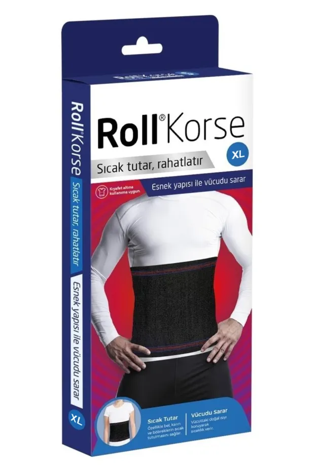 Roll Korse xLarge - Siyah