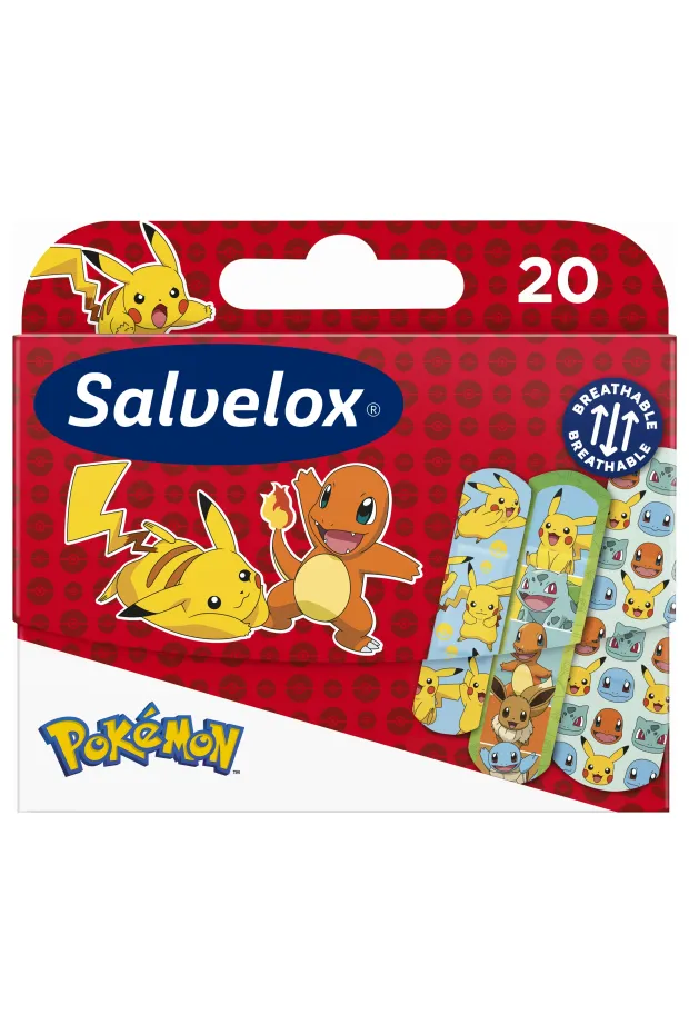 Salvelox Pokemon Yara Bandı 20li