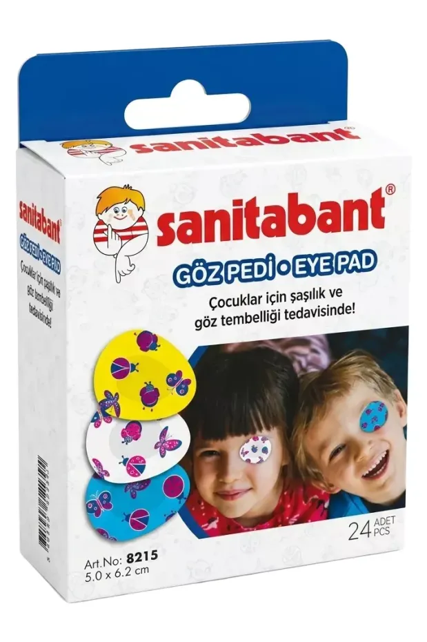 Sanitabant Çocuk Göz Pedi 24lü