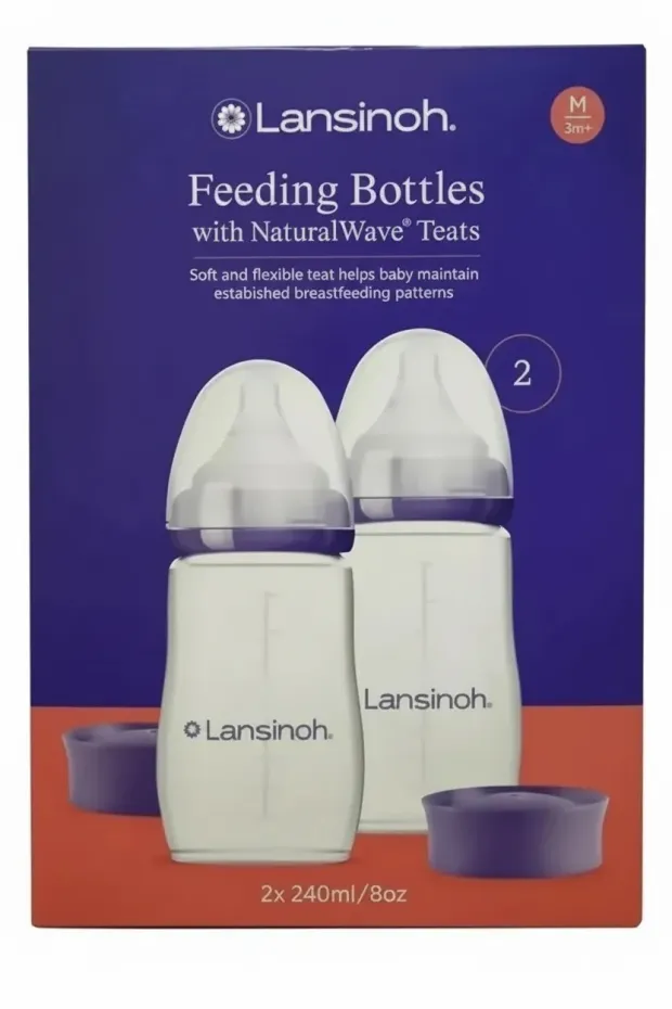 Lansinoh Natural Wave Biberon Seti 240 ml 2li
