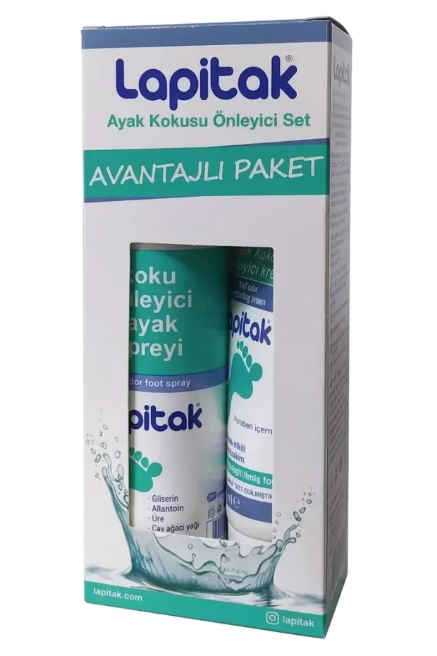 Lapitak Ayak Kokusu Önleyici Avantaj Set 125+60 Ml