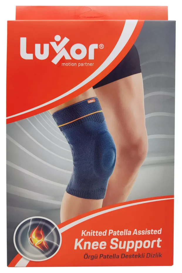 Luxor Örgü Patella Destek Dizlik- Medium 103