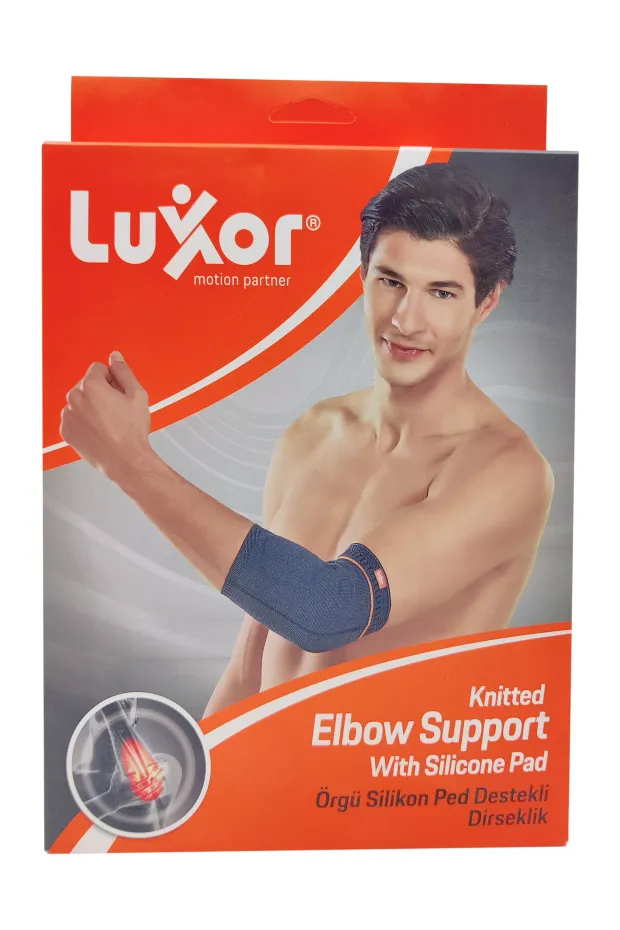 Luxor Örgü Silikon Ped Destek Dirseklik - xLarge - 106