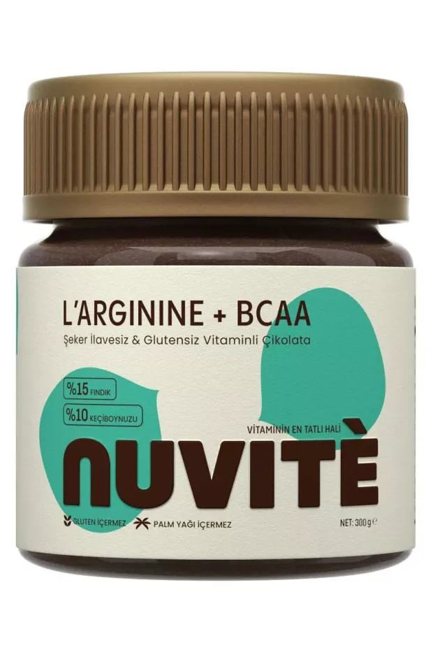 Nuvite BCAA + Arginine Çikolata Aromalı 300 gr