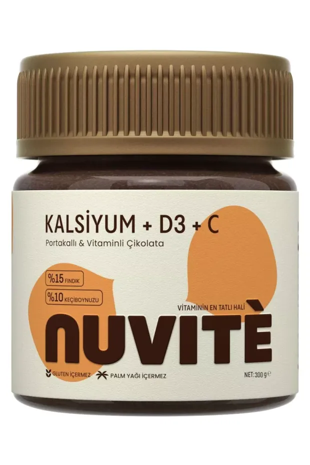 Nuvite C Vitaminli Çikolata Aromalı 300 gr