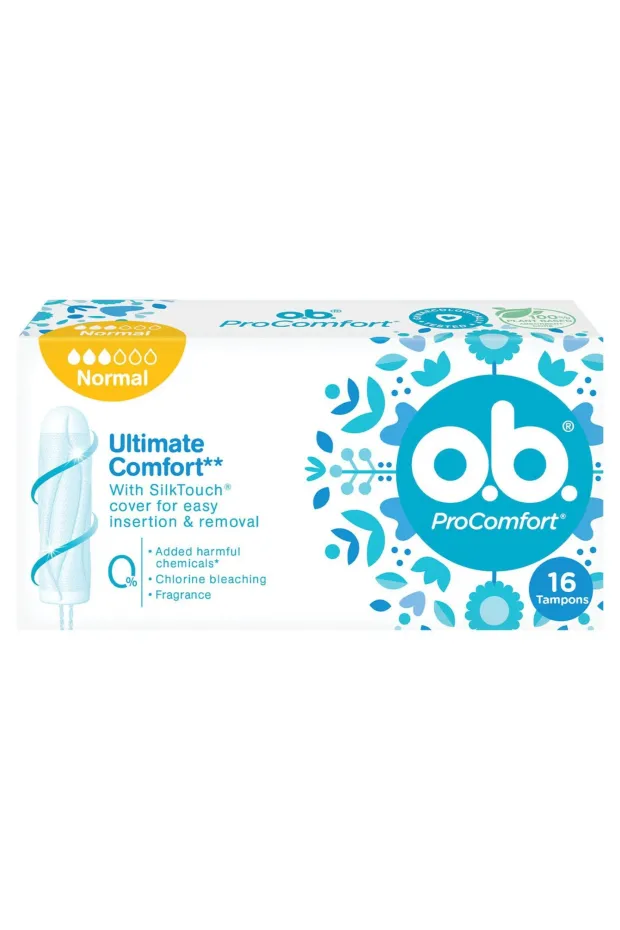 O.B. Ultimate Comfort Tampon Normal 16lı