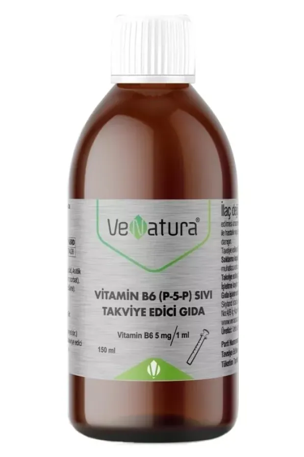 VeNatura Vitamin B6 ( P-5-P) Sıvı Takviye Edici Gıda 150 ml