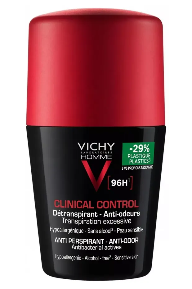 Vichy Homme Clinical Control Roll On 96H 50ml