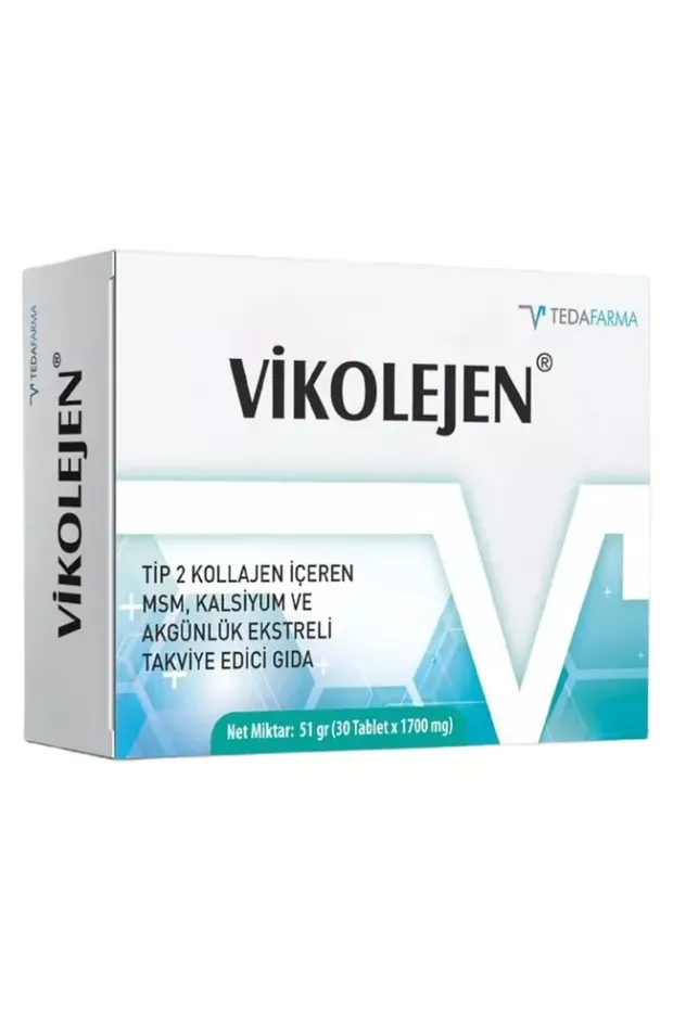 Vikolejen Tip 2 Collagen 30 Tablet