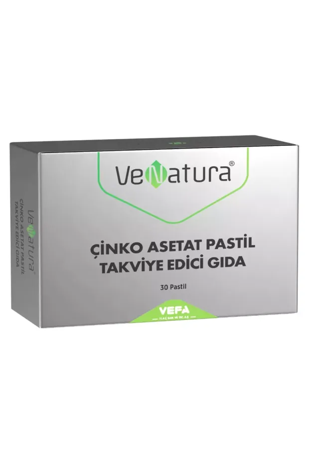 Venatura Çinko Asetat 30 Pastil