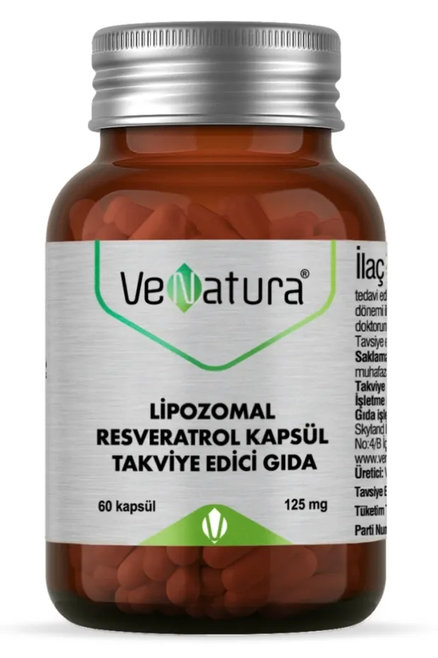 Venatura Lipozomal Resveratrol 60 Kapsül