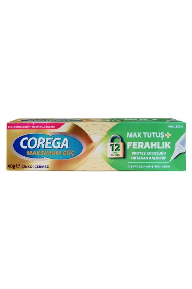 Corega Maksimum Güç Tutuş Ferahlığı 40 gr