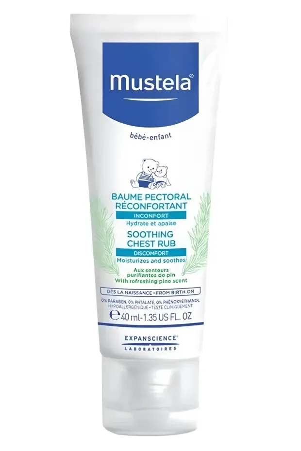 Mustela Soothing Comfort Chest Rub Rahatlatıcı Göğüs Balsamı 40 ml