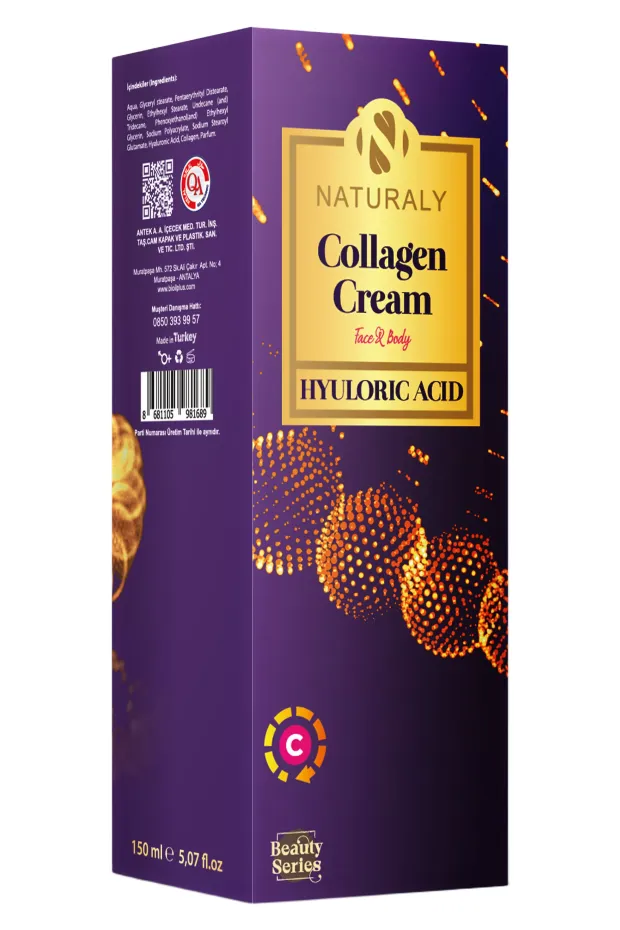 Naturaly Kolajen Krem Hyulorik Asit 150 ml